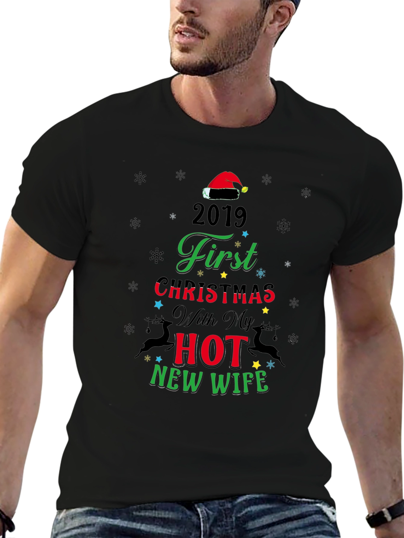 First Christmas With My Hot New Wife T-Shirt
