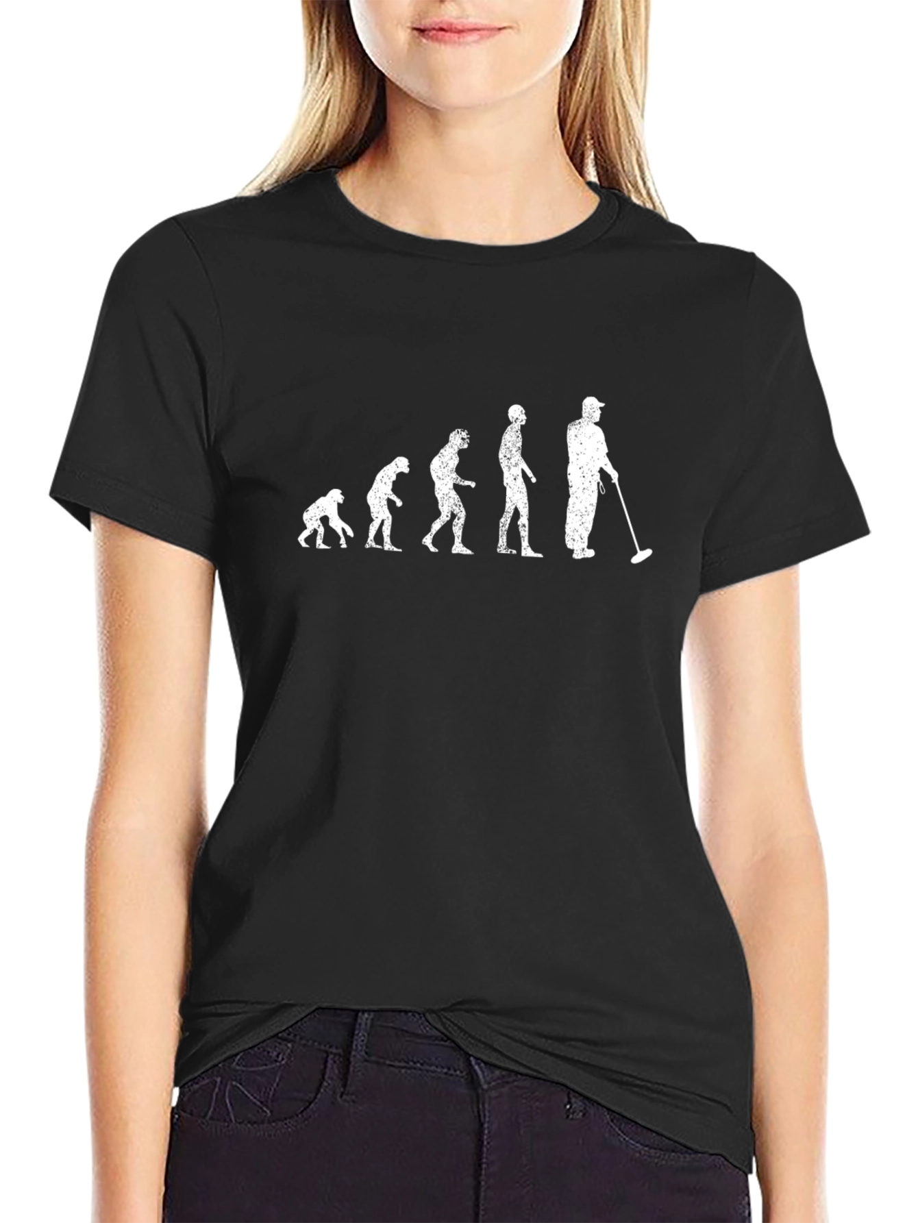 Evolution of Golf T-Shirt