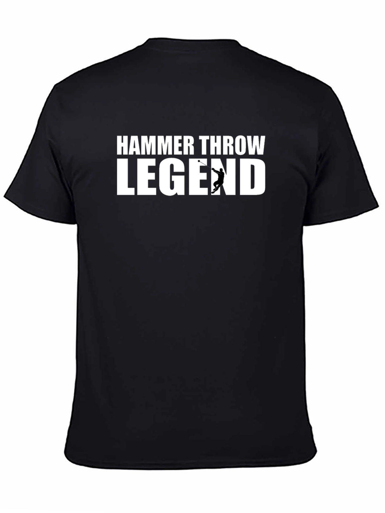Hammer Throw Legend Black Graphic Tee