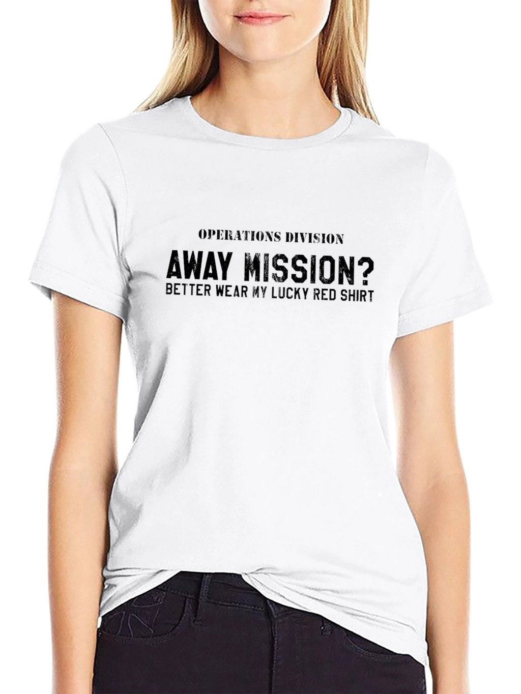 Away Mission Lucky Red Shirt T-Shirt