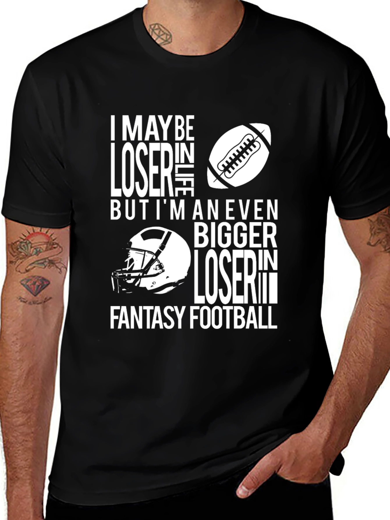 Fantasy Football Loser Graphic Tee