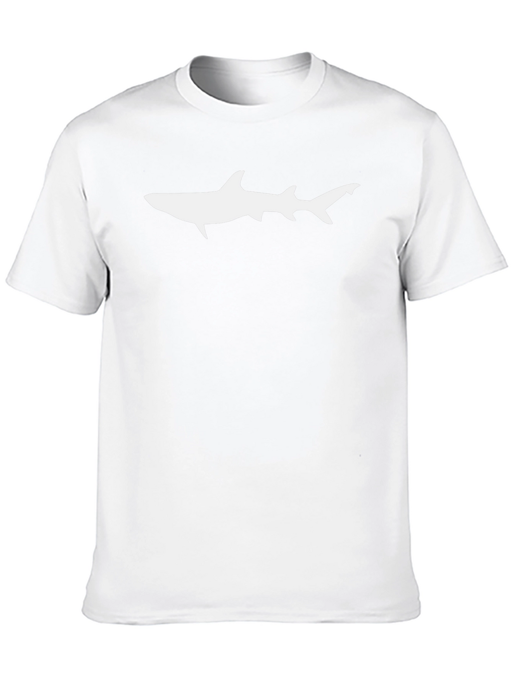 Shark Graphic Tee - Cool Black Cotton T-Shirt