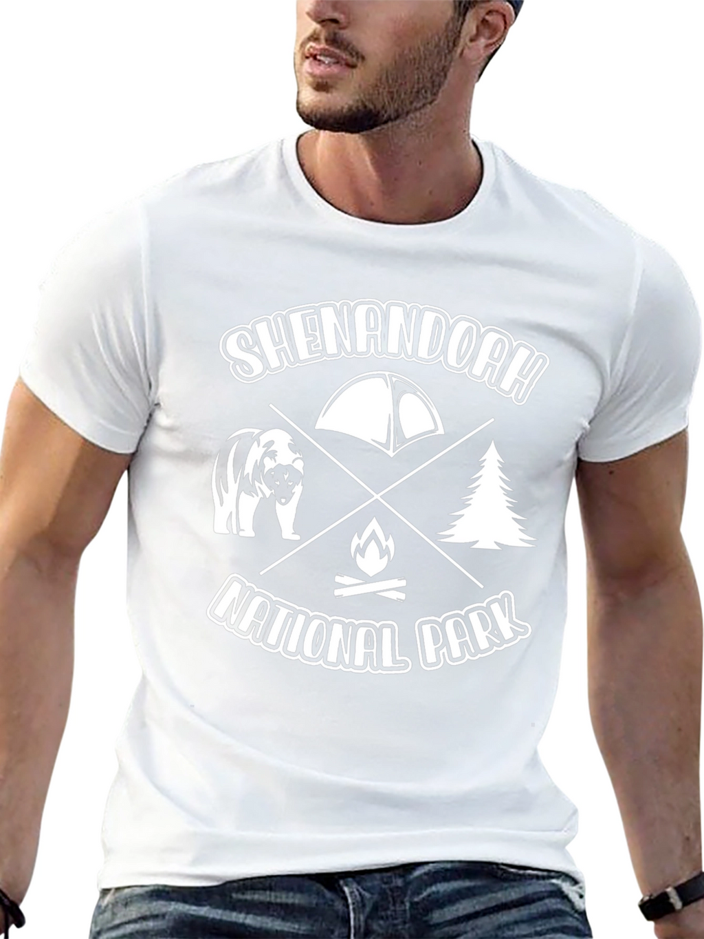 Shenandoah National Park Black T-Shirt