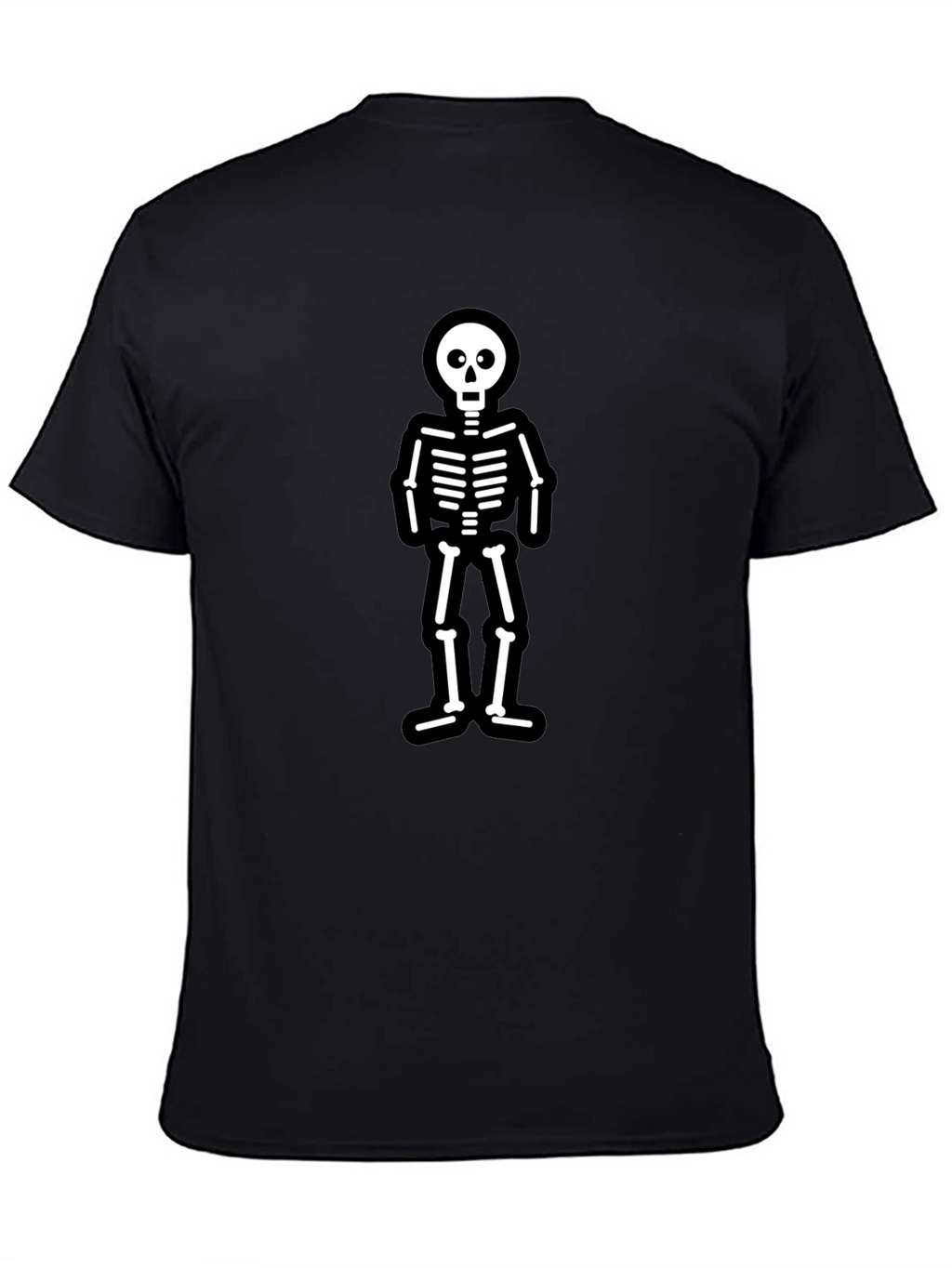 Skeleton Graphic Black T-Shirt