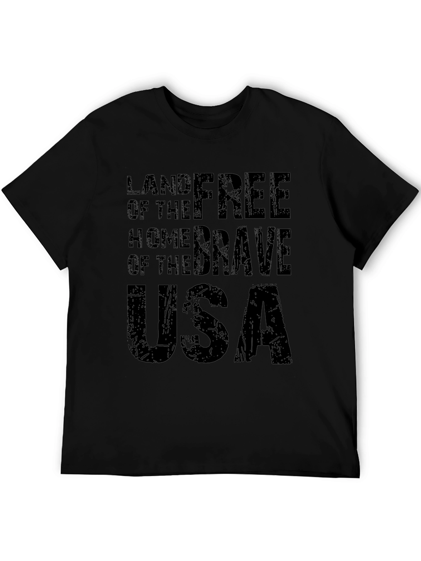 Land of Free USA Patriotic T-Shirt
