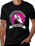 Sanitation Supervisor Strong Woman T-Shirt
