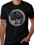 Camel Trade Mark Graphic Tee - Black