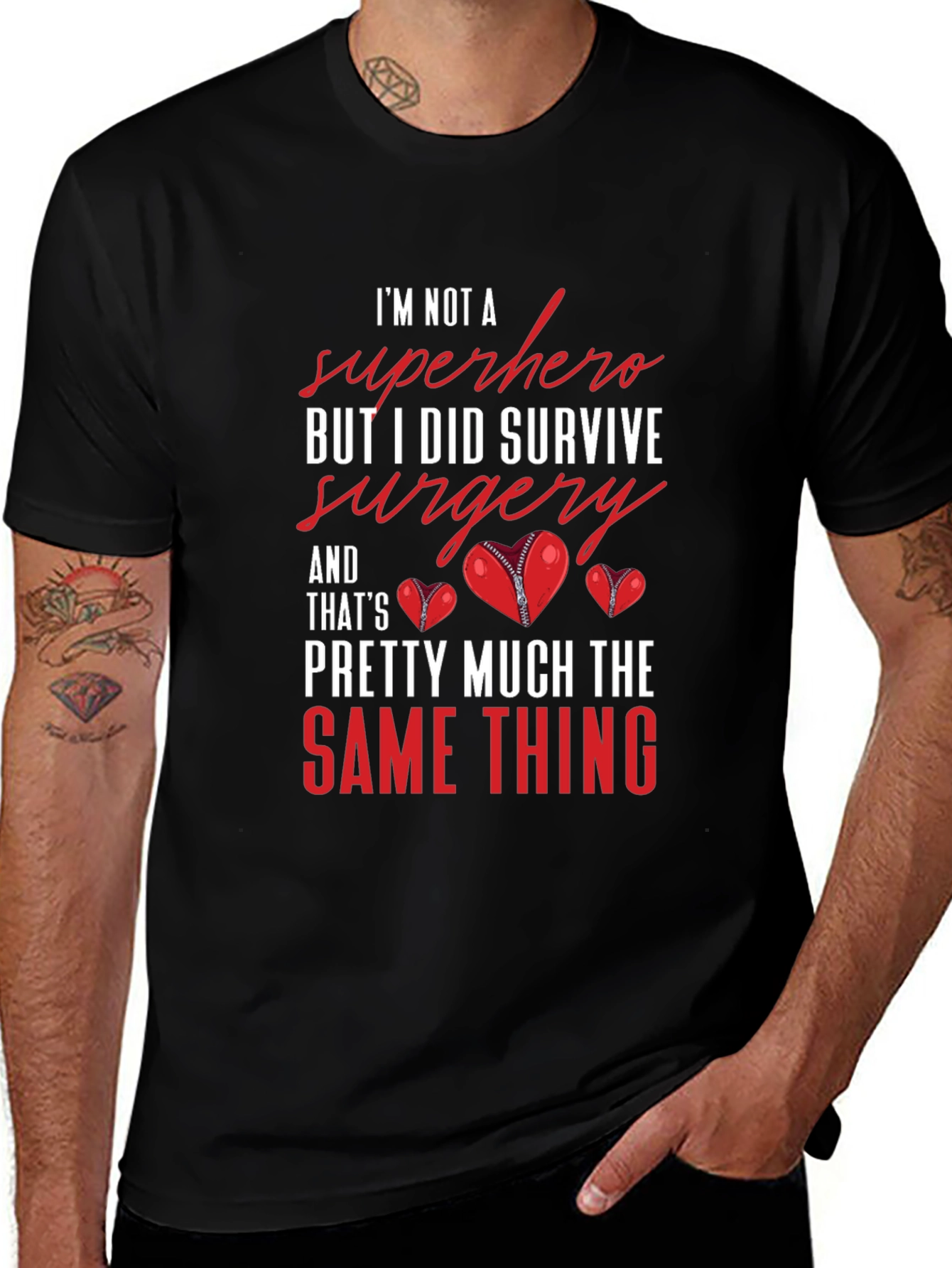 Surgery Survivor Superhero T-Shirt