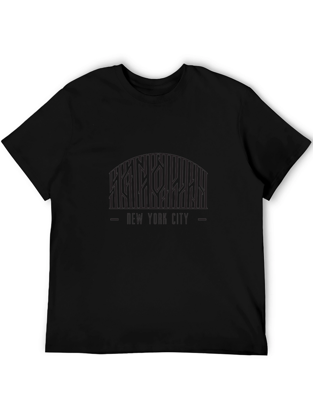 New York City Graphic Print Crew Neck T-Shirt