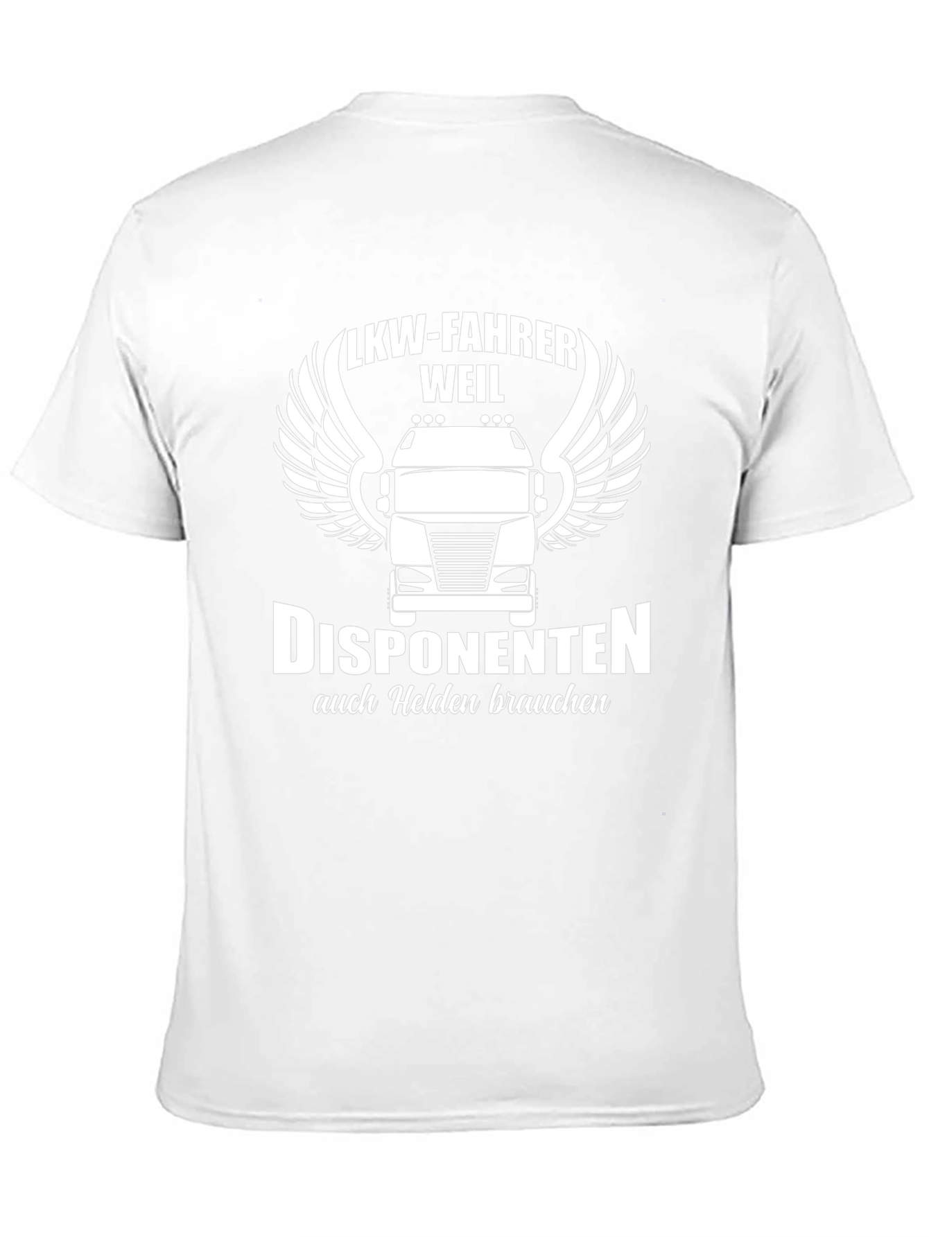 LKW-Fahrer Dispatcher Hero Graphic T-Shirt