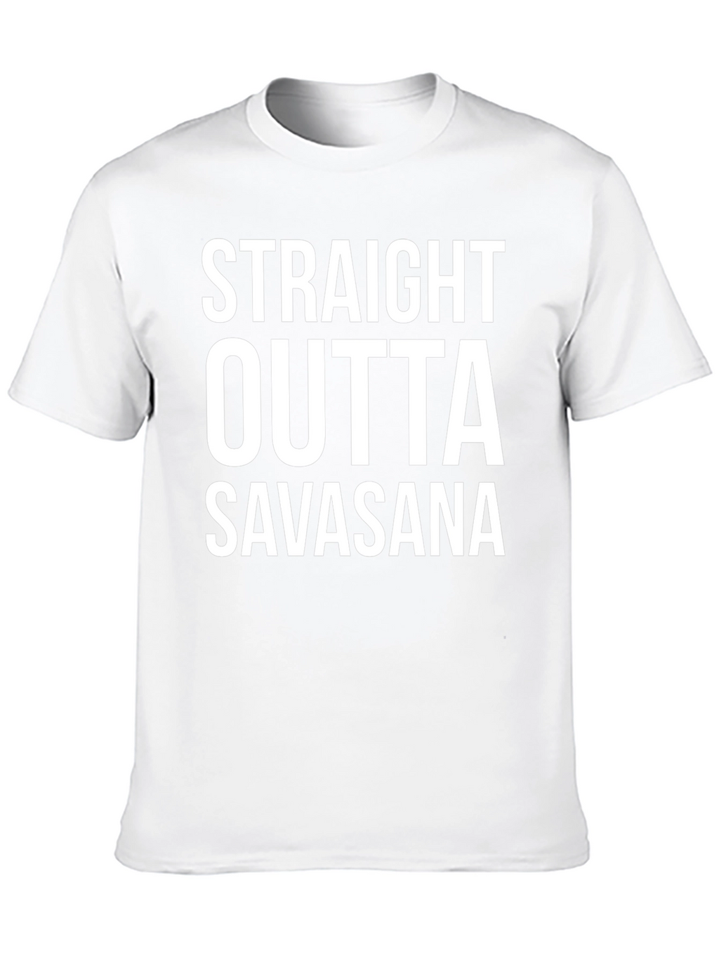 Straight Outta Savasana T-Shirt Yoga Funny