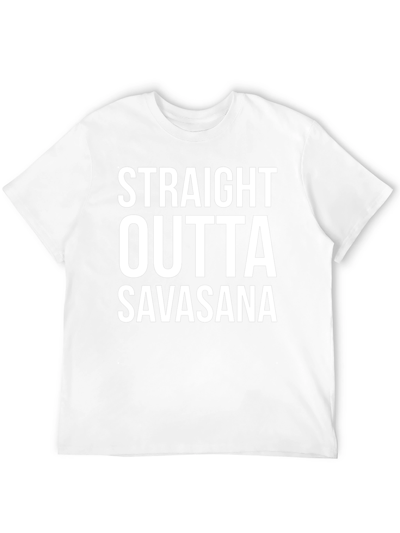 Straight Outta Savasana T-Shirt Yoga Funny