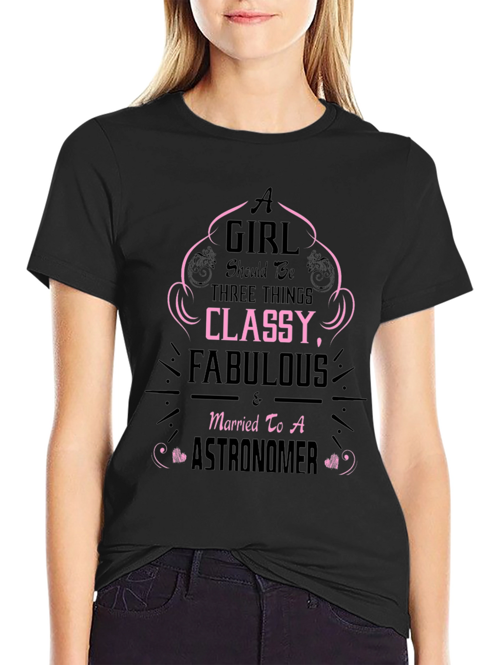 Classy Astronomer Wife T-Shirt