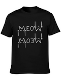 Meow Cat T-Shirt - Funny Cat Lover Tee