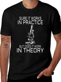 Sure It Works Microscope Graphic Tee