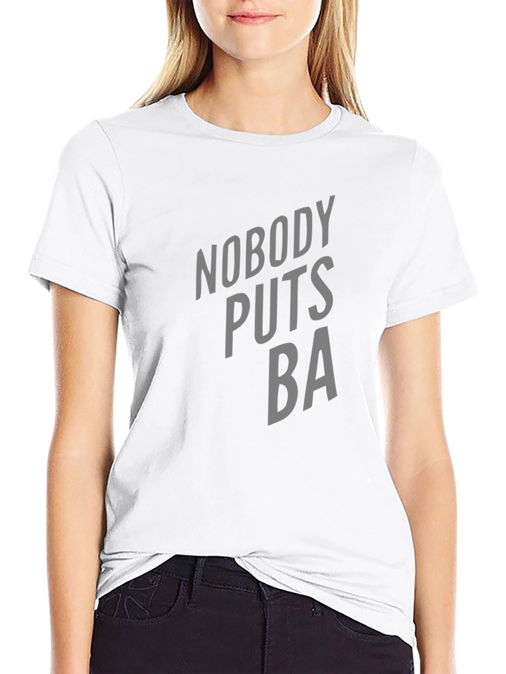 Nobody Puts BA T-Shirt - Classic Movie Tee