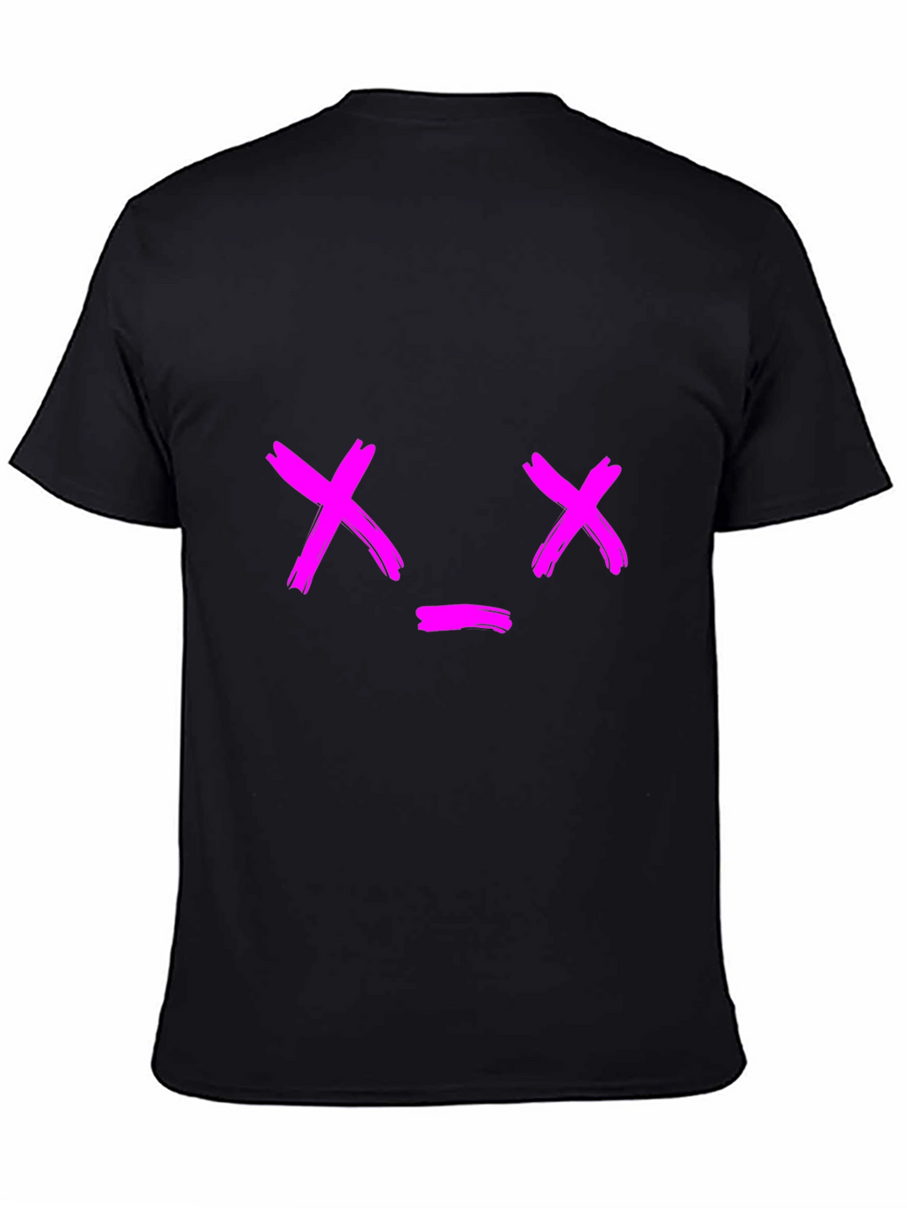 Black T-Shirt with Pink Dead Inside Graphic