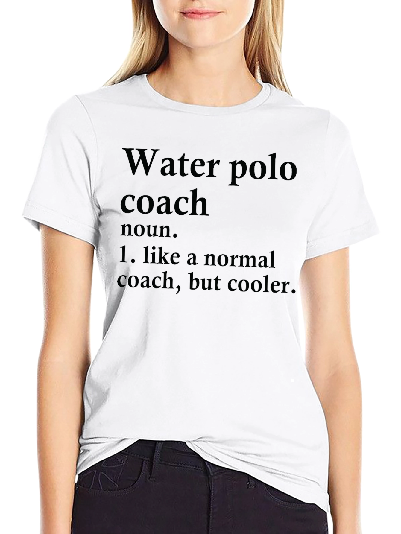 Water Polo Coach Funny Definition T-Shirt
