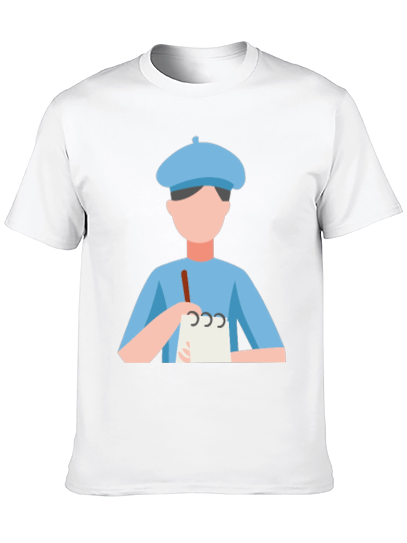 Artist Graphic Tee - Black Cotton T-Shirt