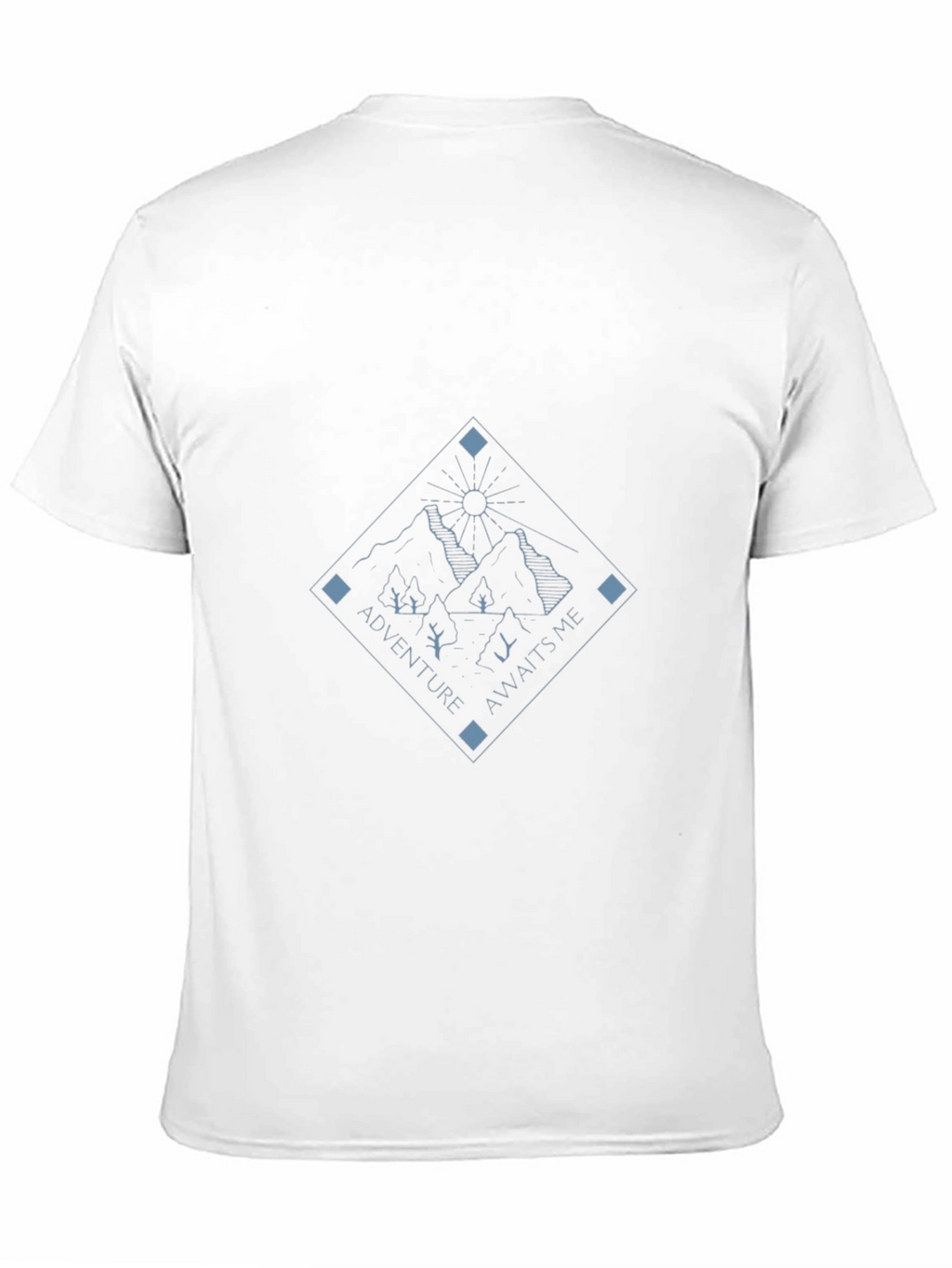 Adventure Awaits Graphic Tee - Mountain Design