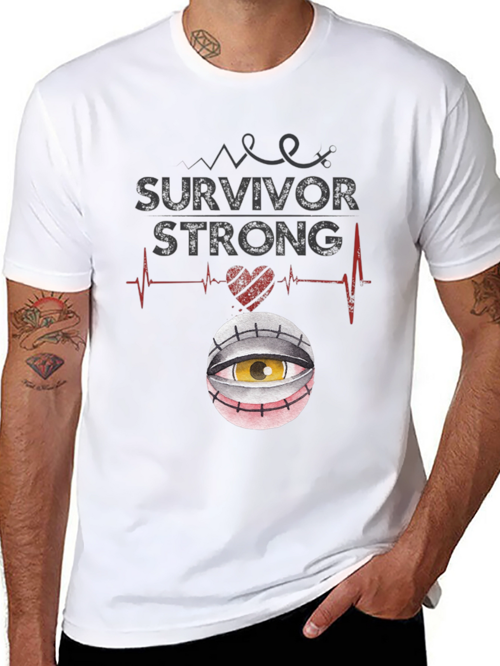 Survivor Strong Graphic T-Shirt