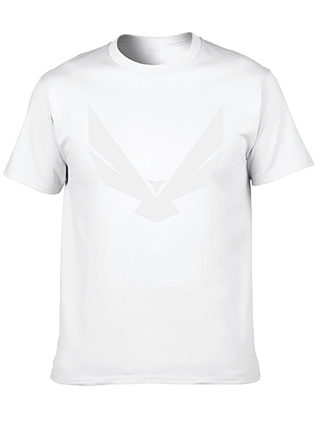 Abstract Eagle Graphic Tee - Modern Black T-Shirt