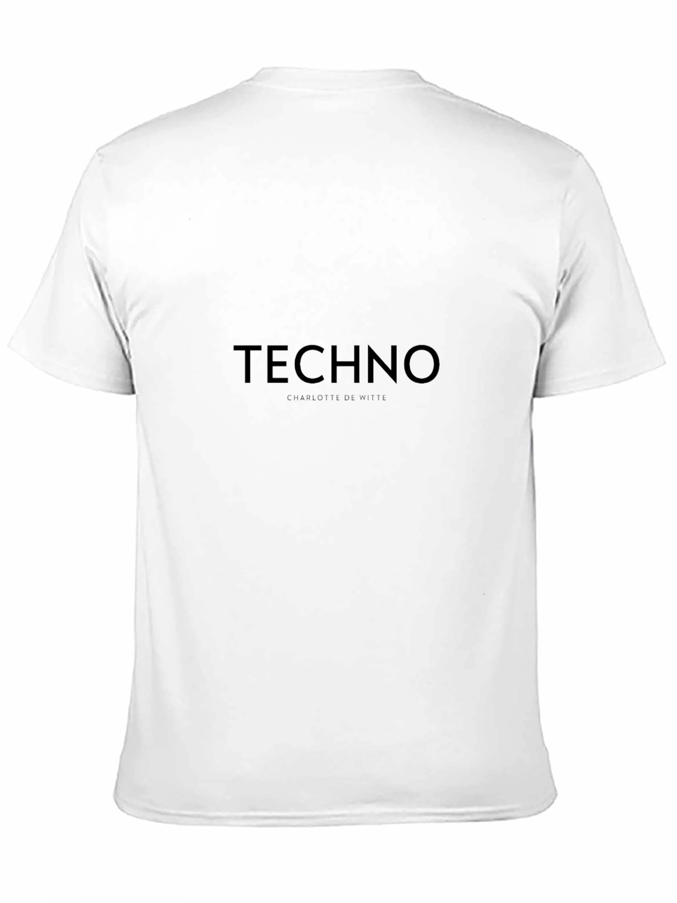 Techno Charlotte de Witte Black T-Shirt
