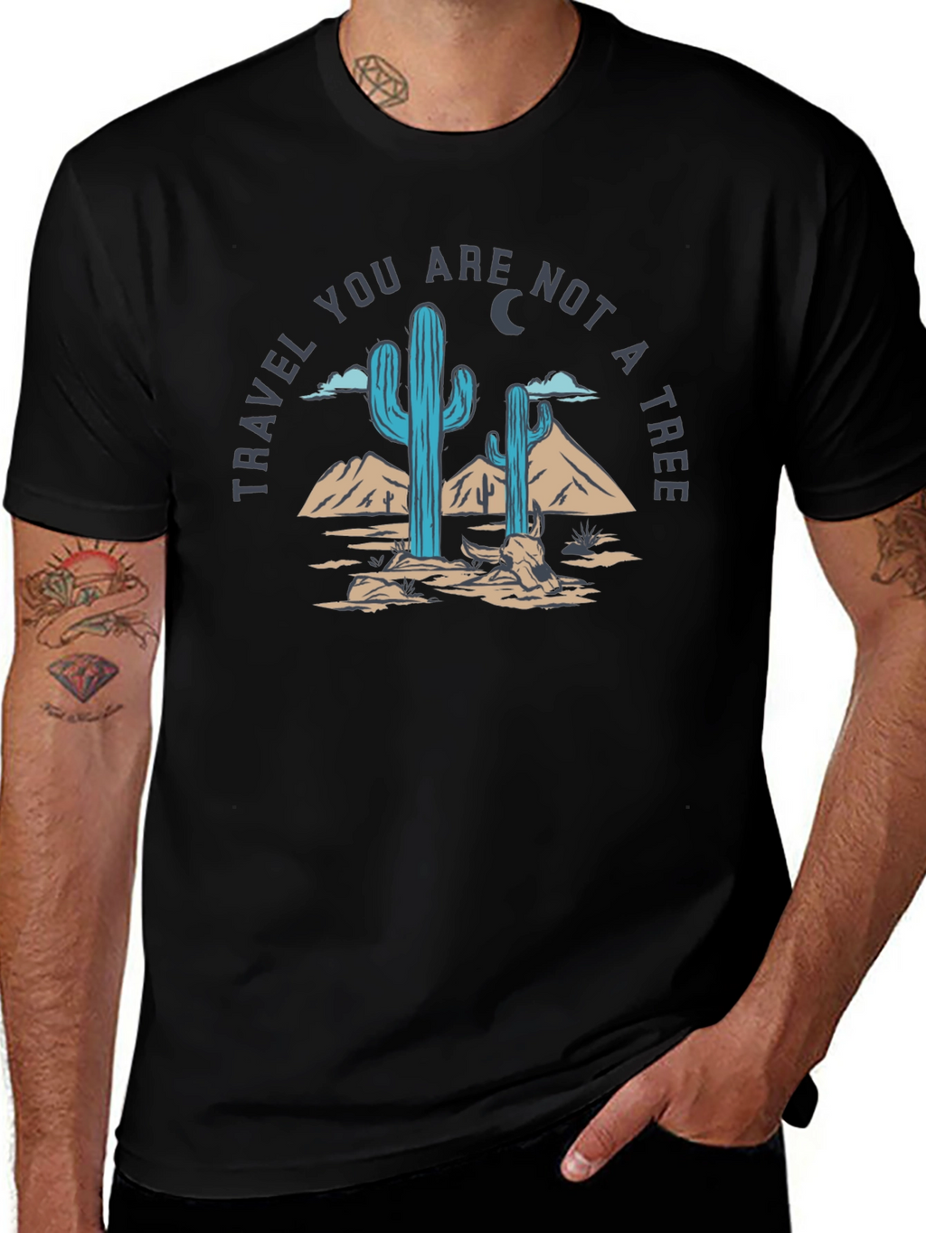 Travel Desert Cactus Tee