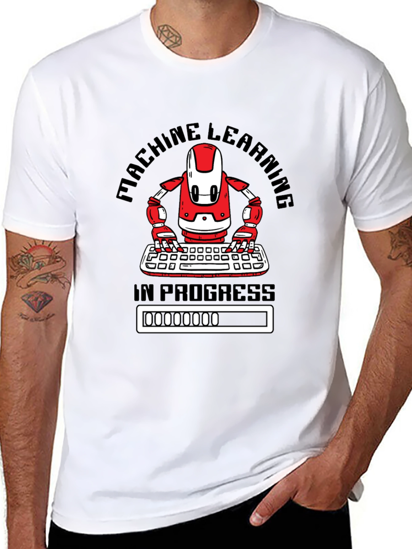 Machine Learning Robot T-Shirt
