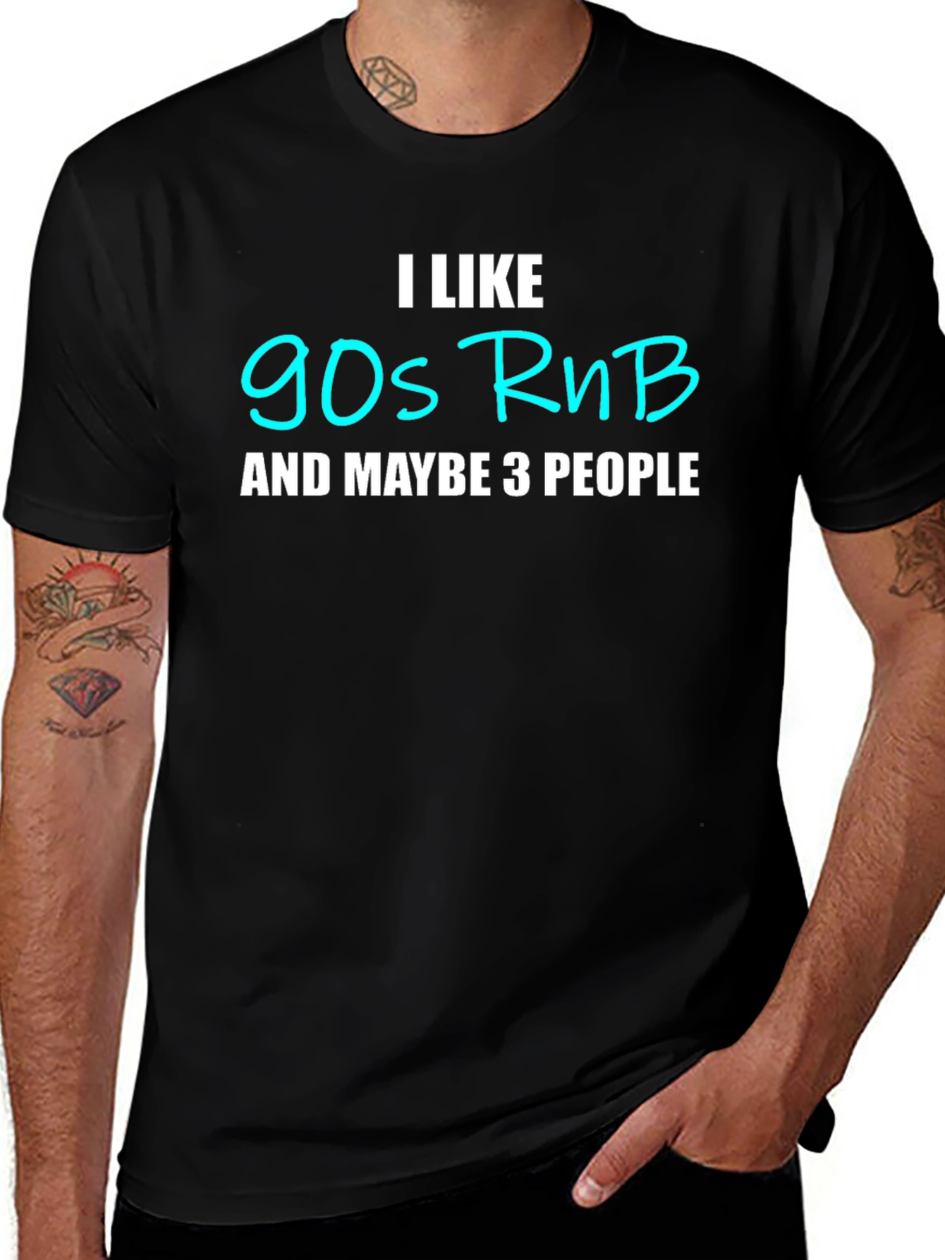 I Like 90s RnB T-Shirt - Funny Music Lover Tee