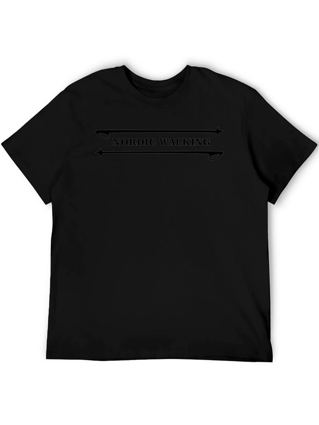 Nordic Walking Graphic T-Shirt - Unisex Adult