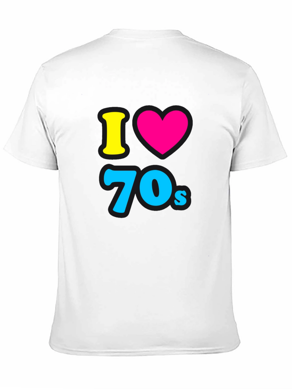 I Love the 70s Black Tee
