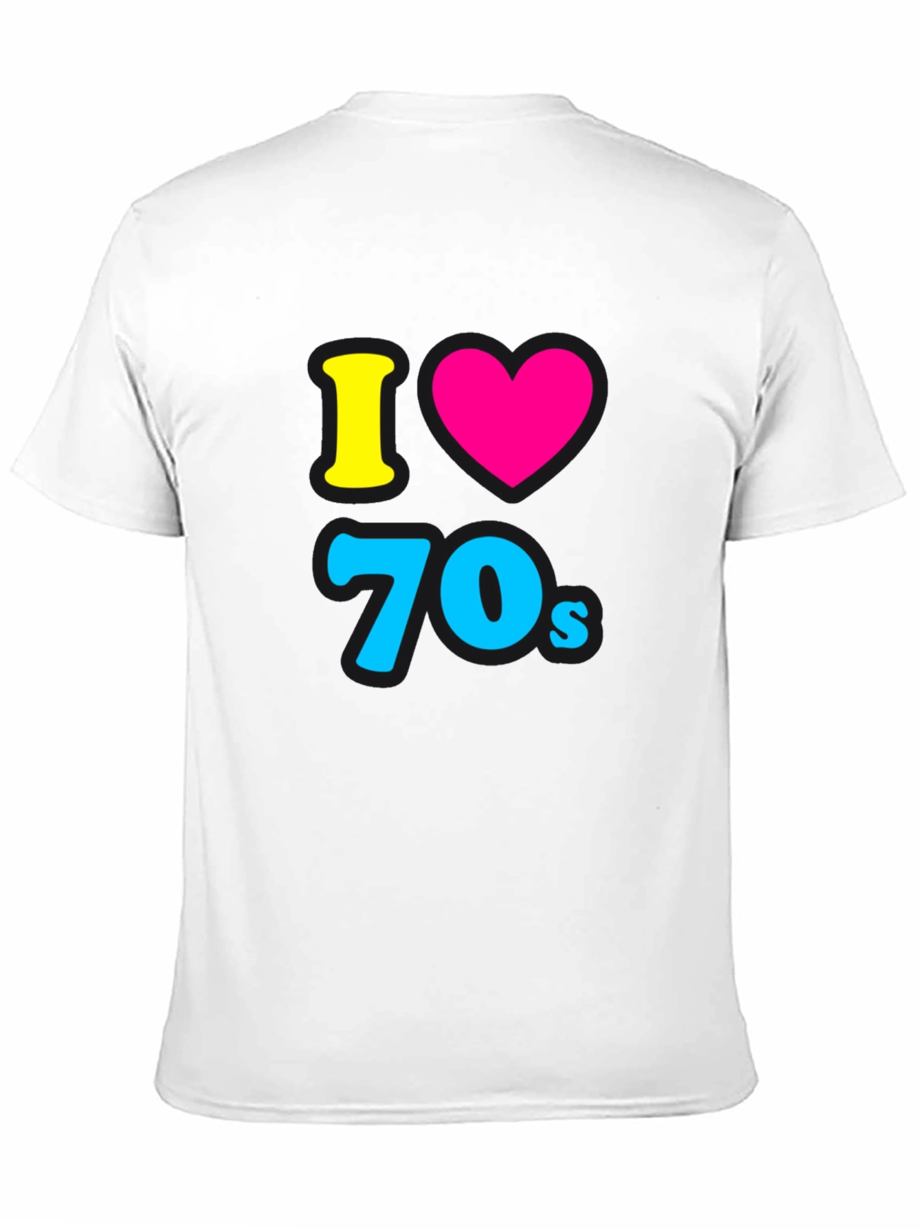 I Love the 70s Black Tee