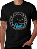 Eat Sleep Fish Repeat Tee - Black