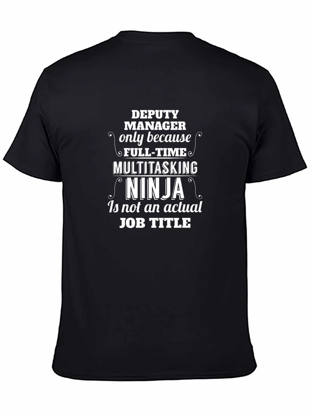 Deputy Manager Ninja Graphic T-Shirt