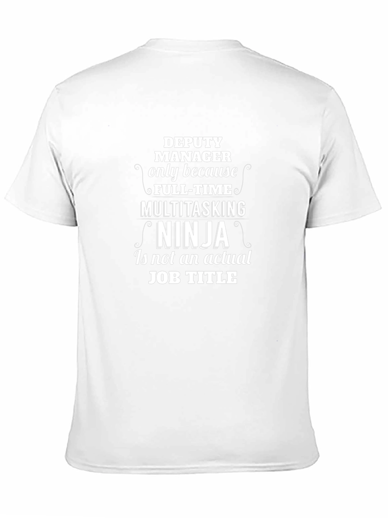 Deputy Manager Ninja Graphic T-Shirt