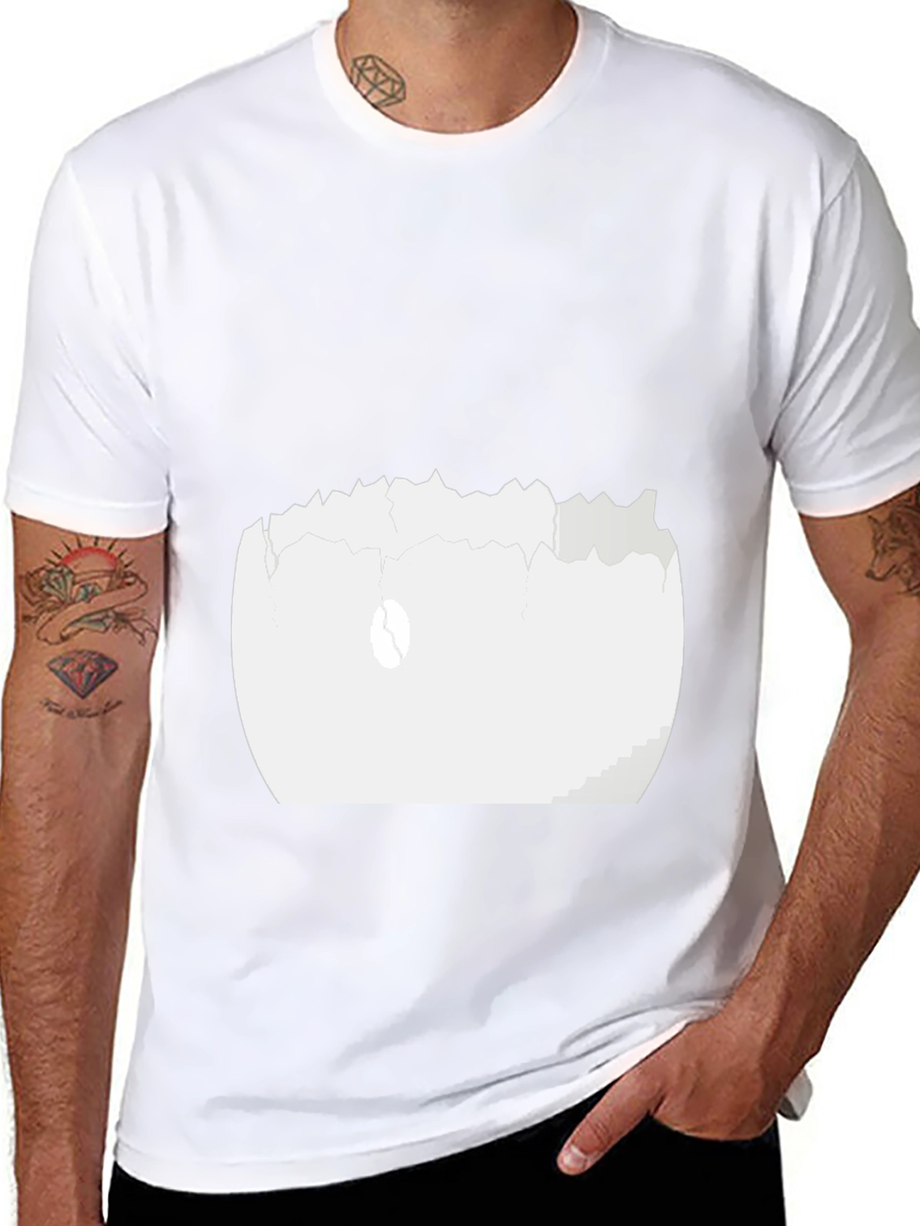 Cracked Egg Graphic Tee - Unisex