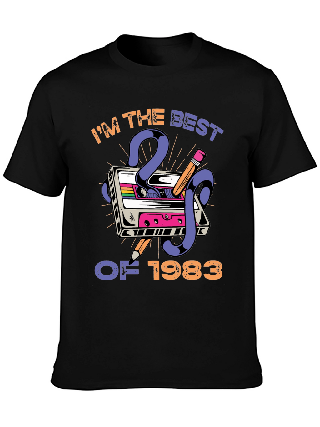 Retro 1983 Cassette Tape Graphic Tee