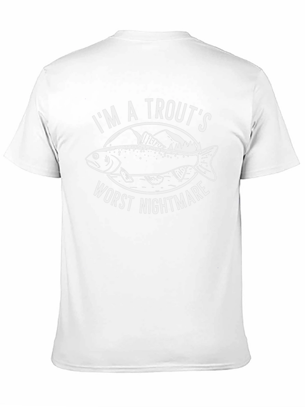 Trouts Worst Nightmare Graphic T-Shirt - Fishing Tee