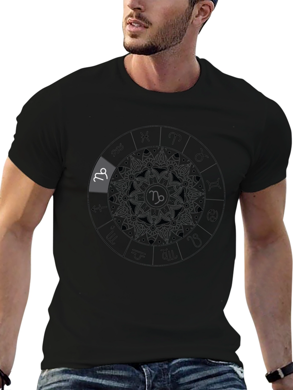 Capricorn Zodiac T-Shirt Astrology Tee