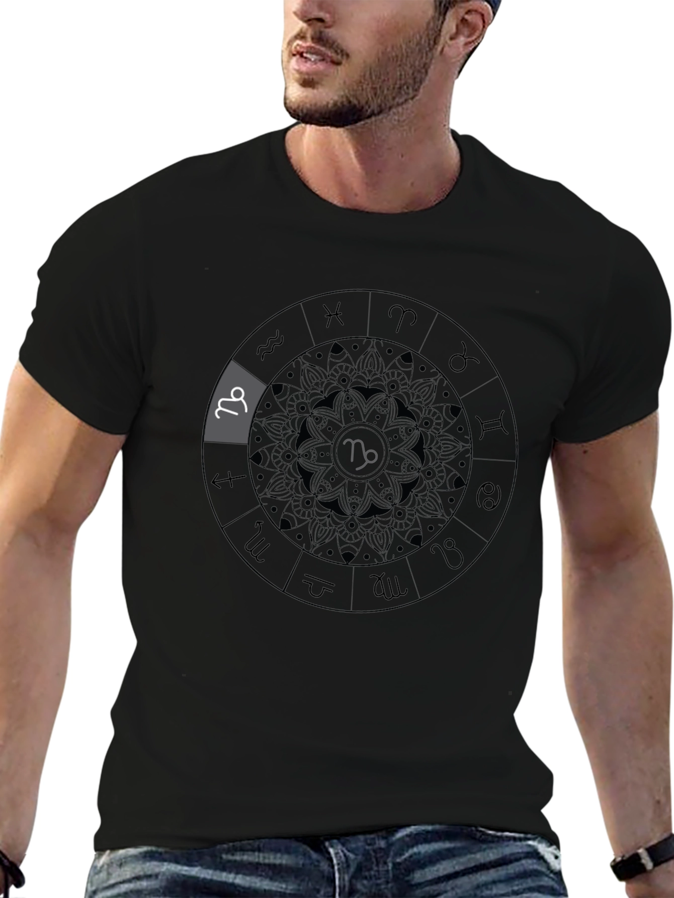 Capricorn Zodiac T-Shirt Astrology Tee