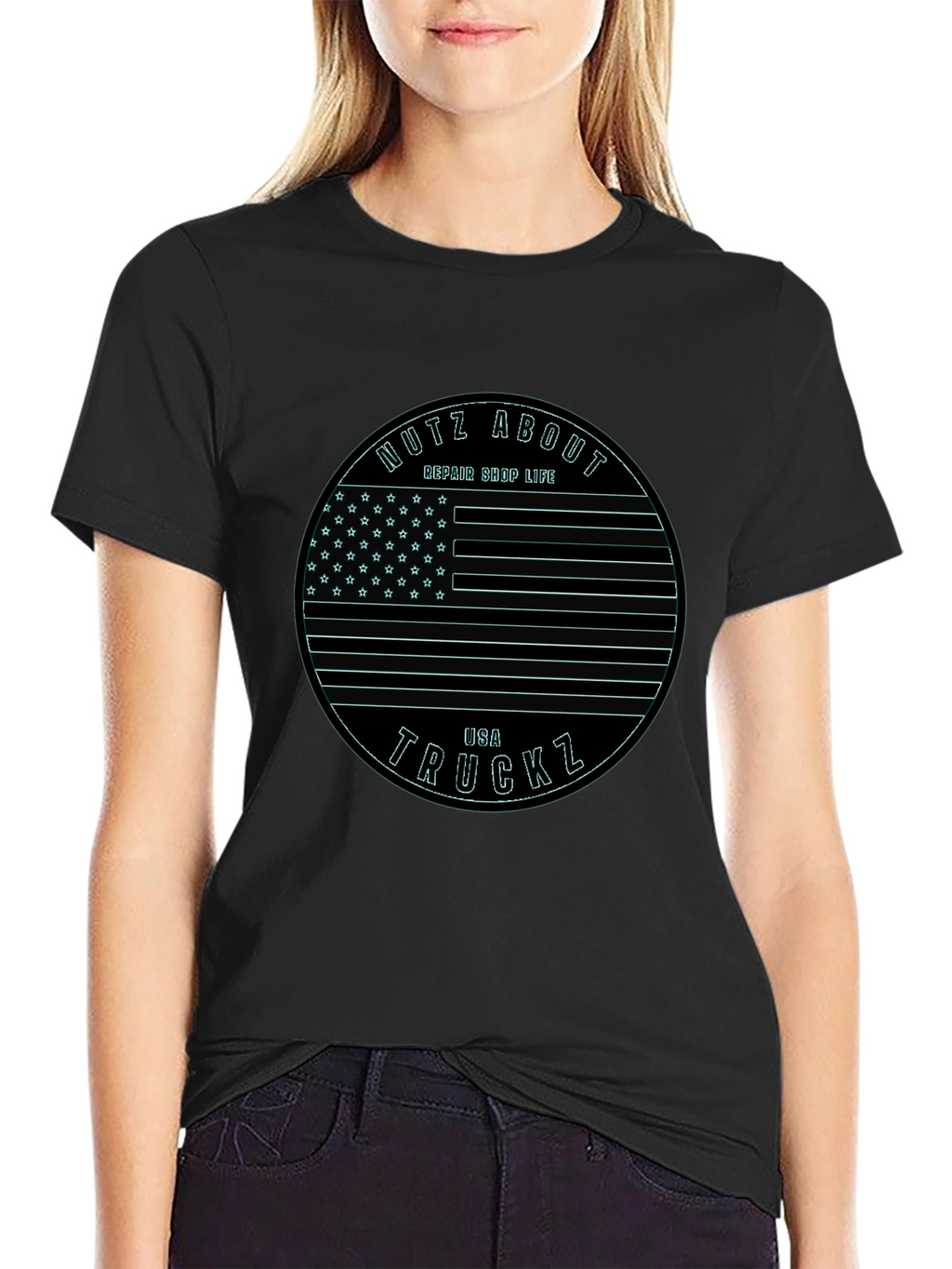 USA Truckz Repair Shop Life T-Shirt