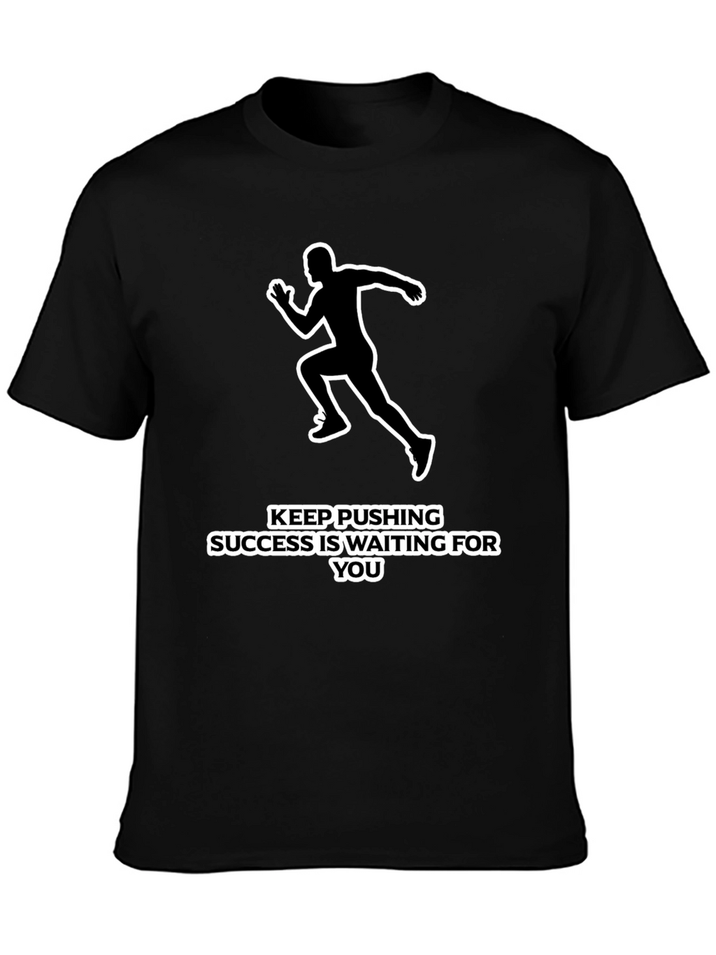 Motivational Runner Graphic T-Shirt