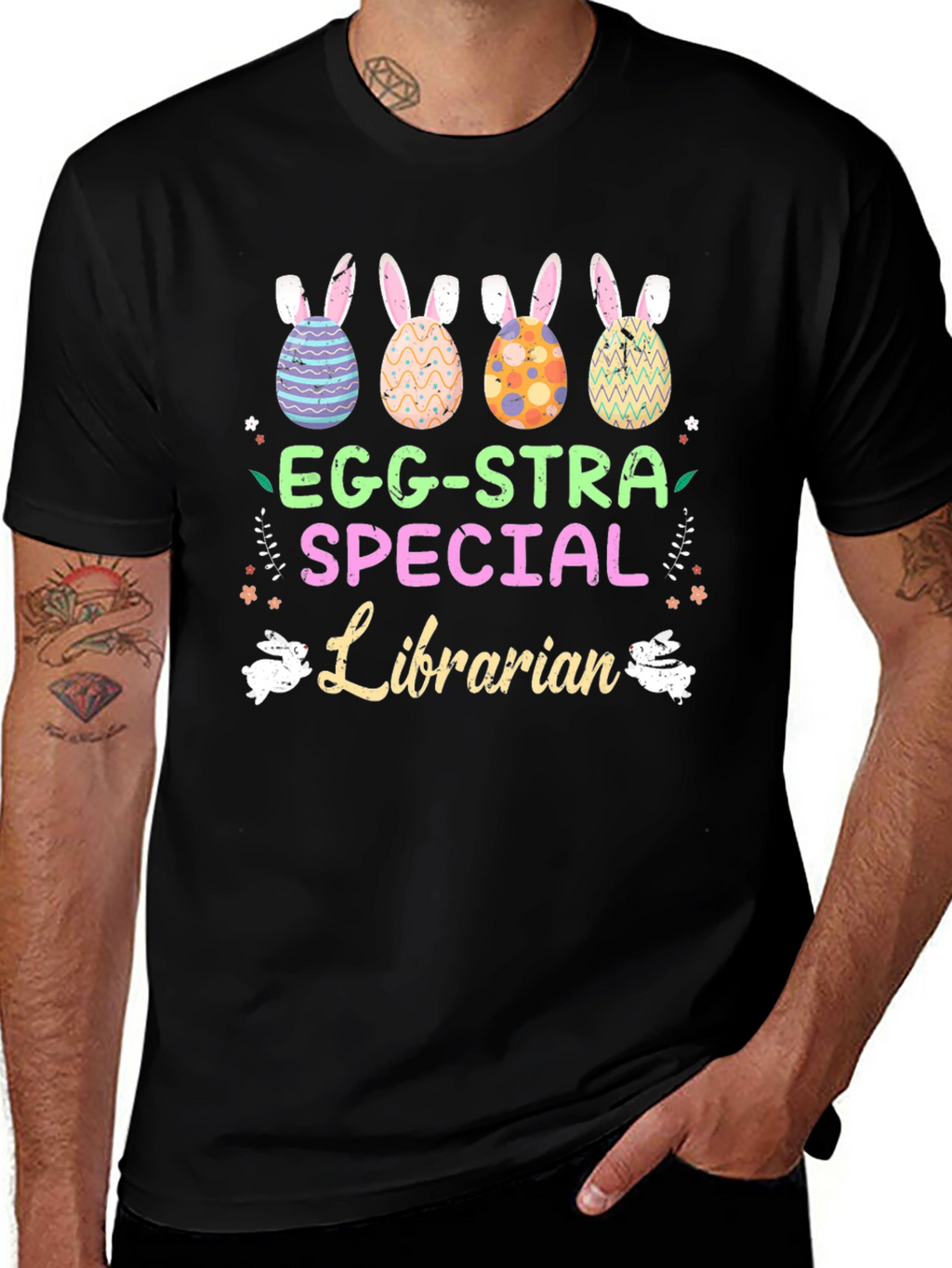 Easter Librarian T-Shirt