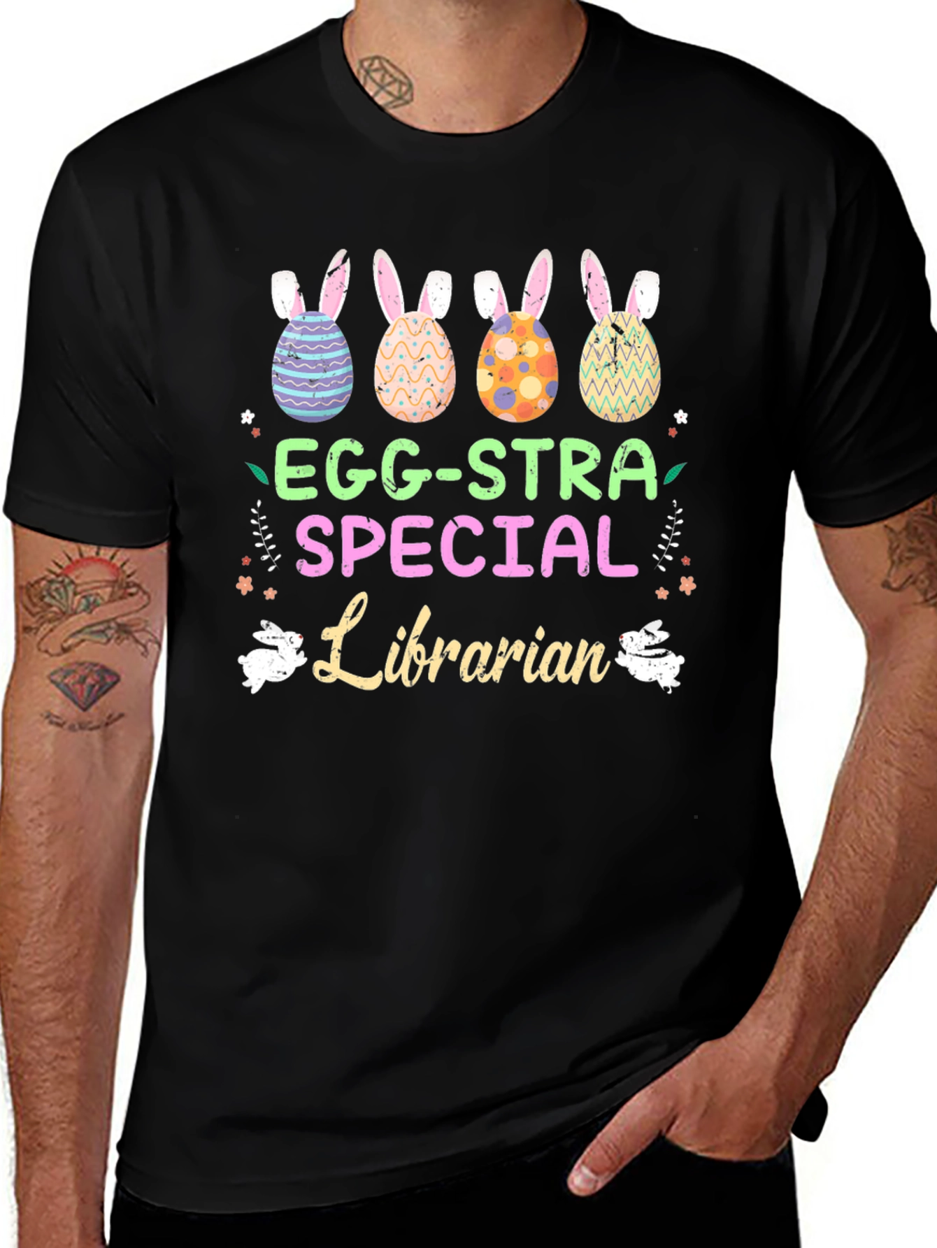 Easter Librarian T-Shirt