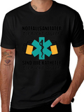 Paramedic Beer Lover T-Shirt - Funny German Design