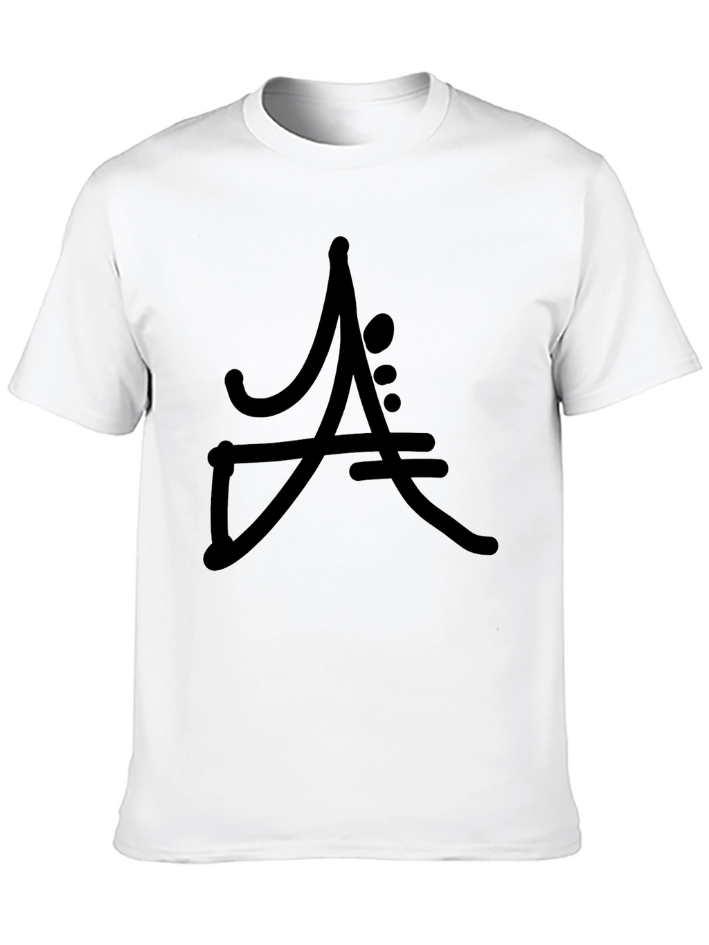 Modern Symbol Black T-Shirt