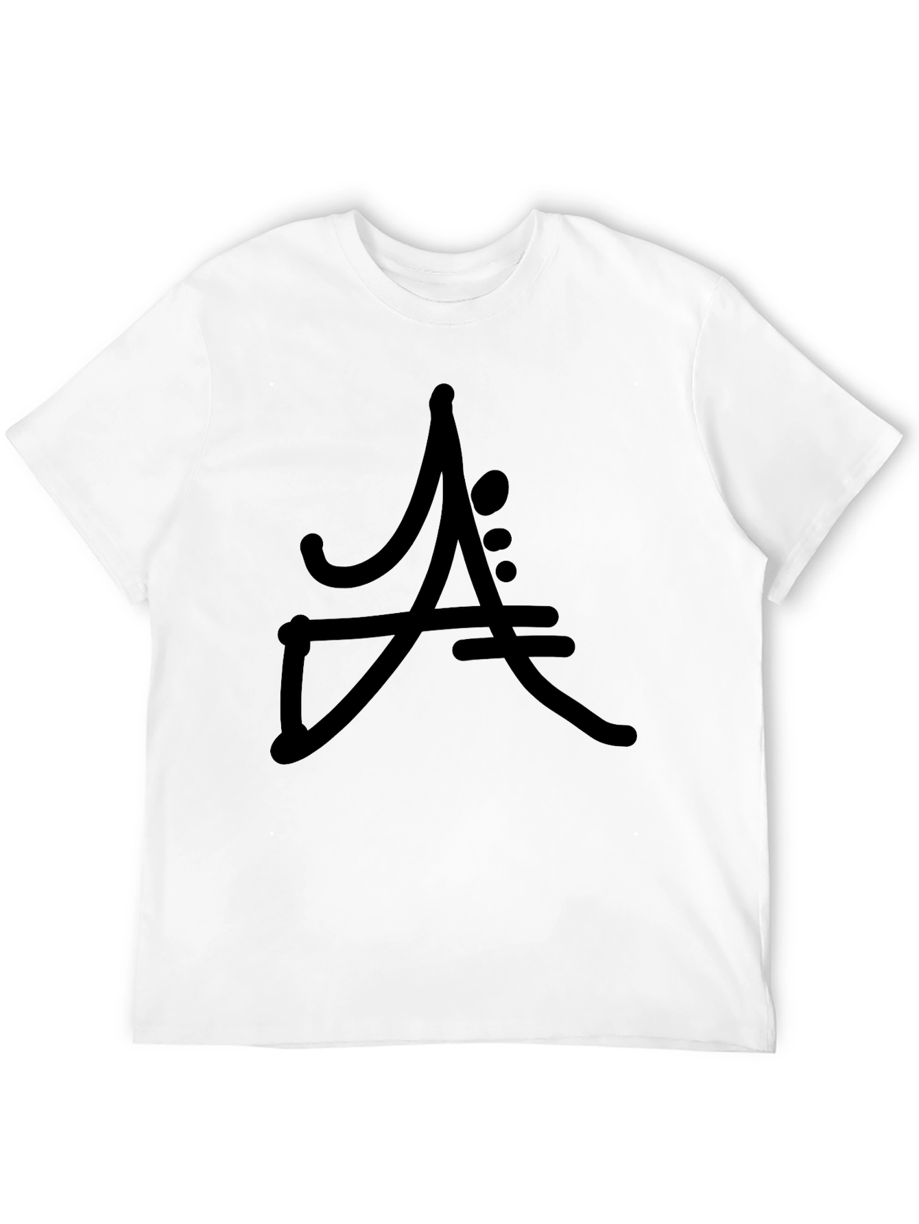 Modern Symbol Black T-Shirt