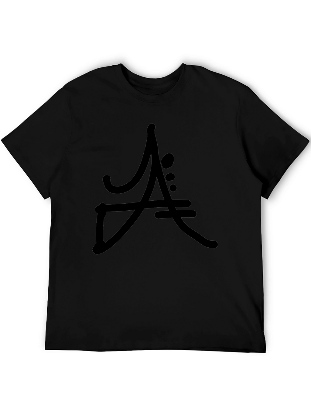 Modern Symbol Black T-Shirt