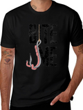 Bite Me Fishing Hook Graphic Tee